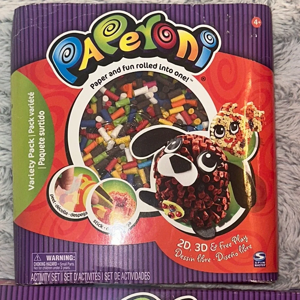 PAPERONI Deluxe Studio Building Set Craft Magic Movin’ Pets Refill Carrying Case